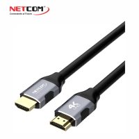 CABLE HDMI 2.1 DE FIBRA OPTICA DE 20 METROS ULTRA HD 8K 60HZ- 4K A 120HZ NETCOM